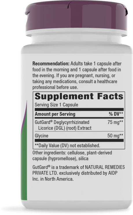 <{%360IMAGE1_12915%}>Nature's Way® | DGL Ultra Premium Extract - right side of pack