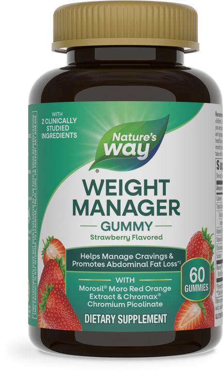 <{%PRIMARY_15930%}>Nature's Way® | Weight Manager Gummy, 60 gummies, Strawberry