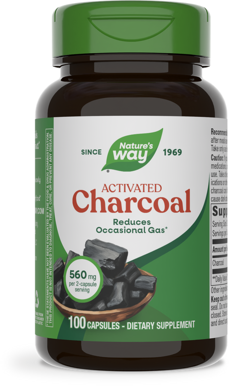 <{%PRIMARY_2070%}>Nature's Way® | Activated Charcoal, 100 capsules