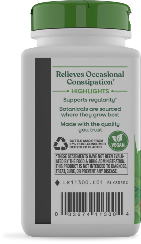 <{%360IMAGE2_11300%}>Nature's Way® | Cascara Sagrada - left side of pack