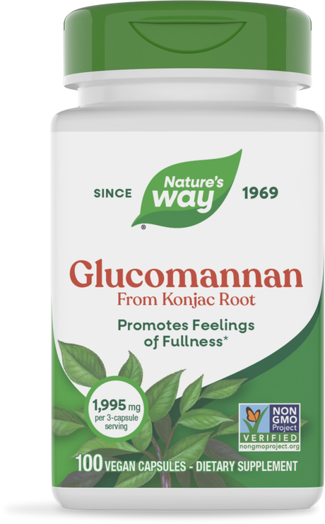<{%PRIMARY_13675%}>Nature's Way® | Glucomannan, 100 capsules