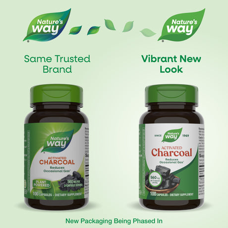<{%MAIN7_2070%}>Nature's Way® | Activated Charcoal - package updates old to new
