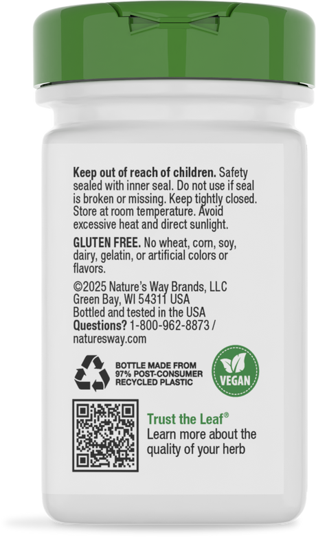 <{%360IMAGE3_13900%}>Nature's Way® | Goldenseal Root - back of pack