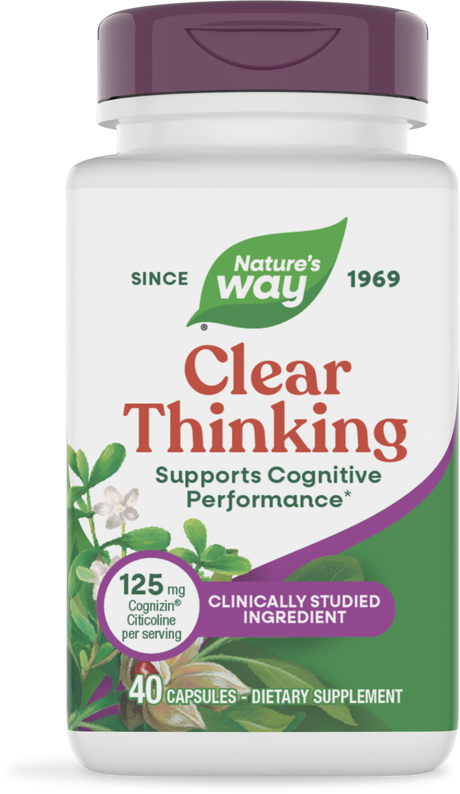 <{%PRIMARY_13690%}>Nature's Way® | Clear Thinking, 40 capsules