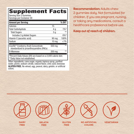 <{%MAIN10_10485%}>Nature's Way® | CranRx Gummies