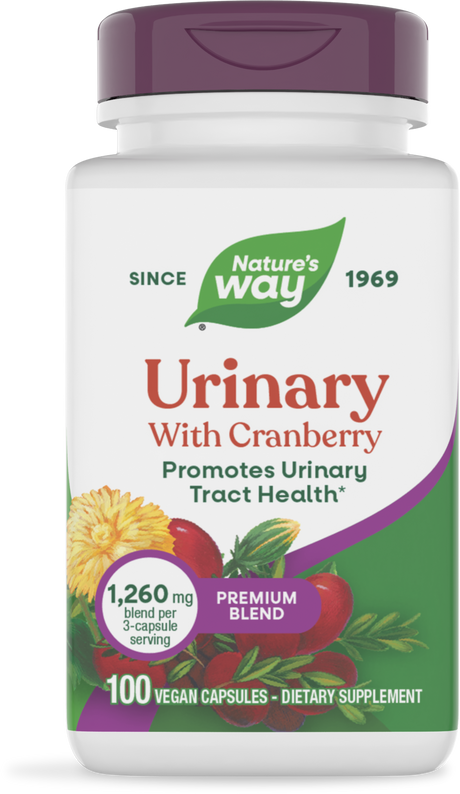 <{%PRIMARY_79320%}>Nature's Way® | Urinary with Cranberry Premium Blend, 100 capsules