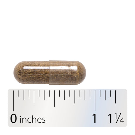 <{%360IMAGE4_16100%}>Nature's Way® | Raspberry Leaf - Capsule and ruler