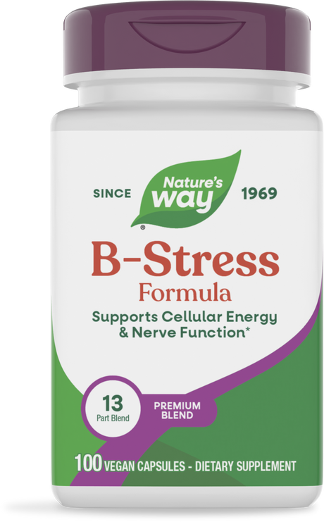 <{%PRIMARY_40631%}>Nature's Way® | B-Stress Formula, 100 capsules