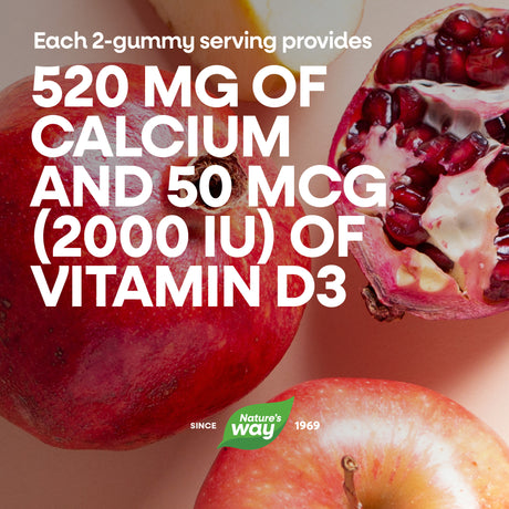 <{%MAIN4_10255%}>Nature's Way® | Alive! Calcium & Vitamin D3 Gummies