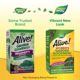 <{%MAIN1_12111%}>Nature's Way® | Alive! Women's Garden Goodness Complete Multivitamin