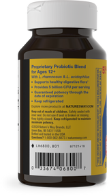 <{%360IMAGE5_6800%}>Nature's Way® | Primadophilus Probiotic - left side of pack