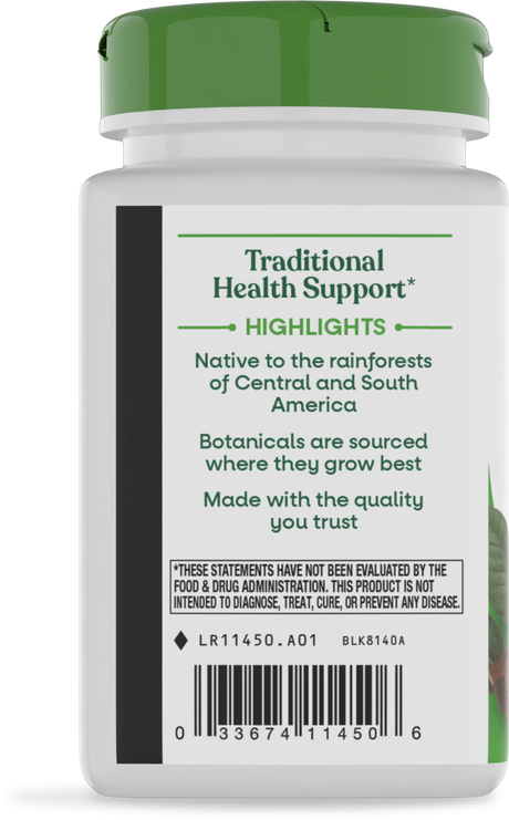 <{%360IMAGE2_11450%}>Nature's Way® | Cat's Claw Bark - left side of pack