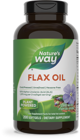<{%PRIMARY_15425%}>Nature's Way® | Flax Oil, 200 softgels