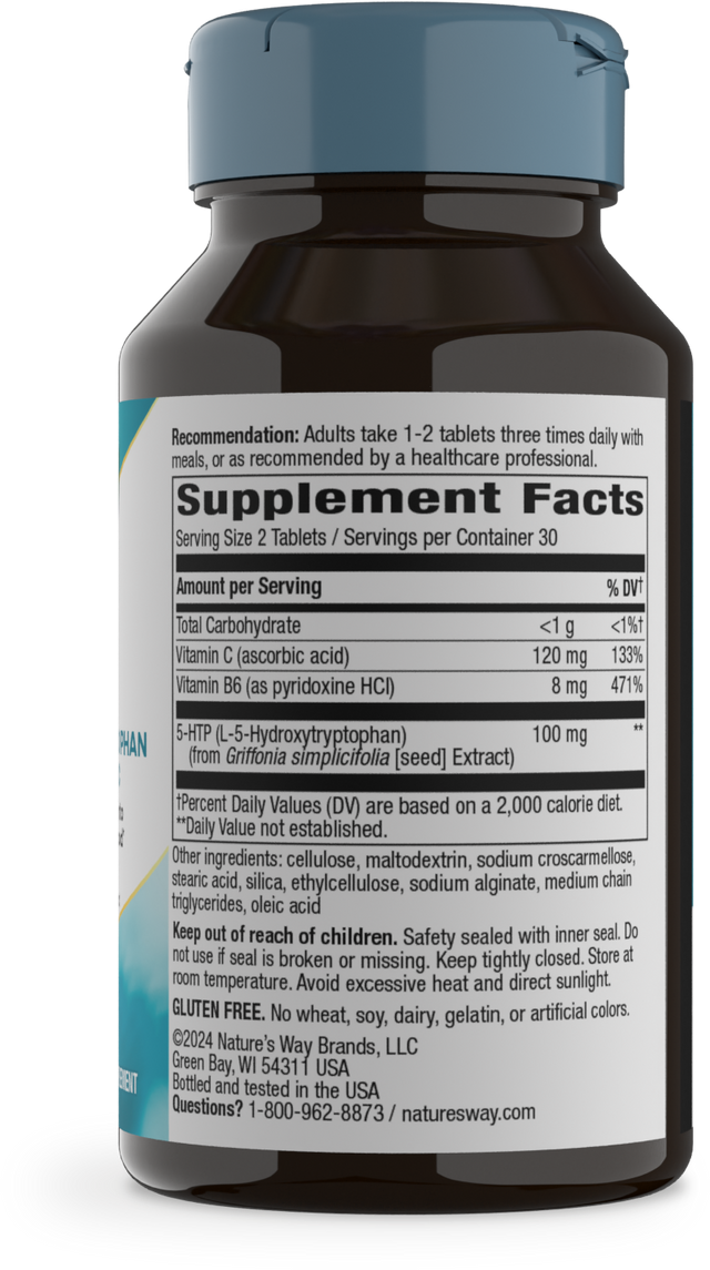 <{%360IMAGE4_45250%}>Nature's Way® | 5-HTP - right side of pack