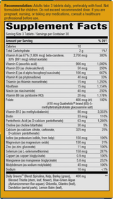 <{%360IMAGE4_14931%}>Nature's Way® | Alive! Max3 Potency Adult Complete Multivitamin-No Added Iron - right side of pack