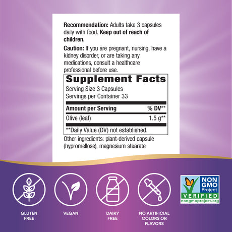 <{%MAIN4_14521%}>Nature's Way® | Olive Leaf