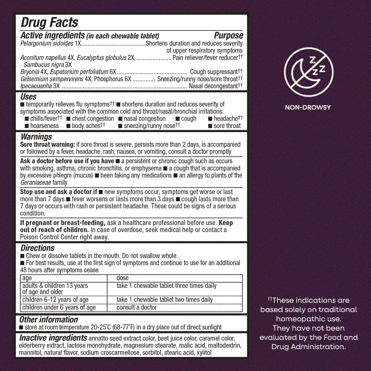 <{%MAIN4_15175%}>Nature's Way® | Sambucus Cold+Flu Relief Elderberry Chewables