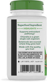 <{%360IMAGE2_11850%}>Nature's Way® | Chlorella - left side of pack