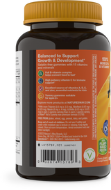 <{%360IMAGE2_15789%}>Nature's Way® | Alive! Premium Kids Gummy Multivitamin - left side of pack