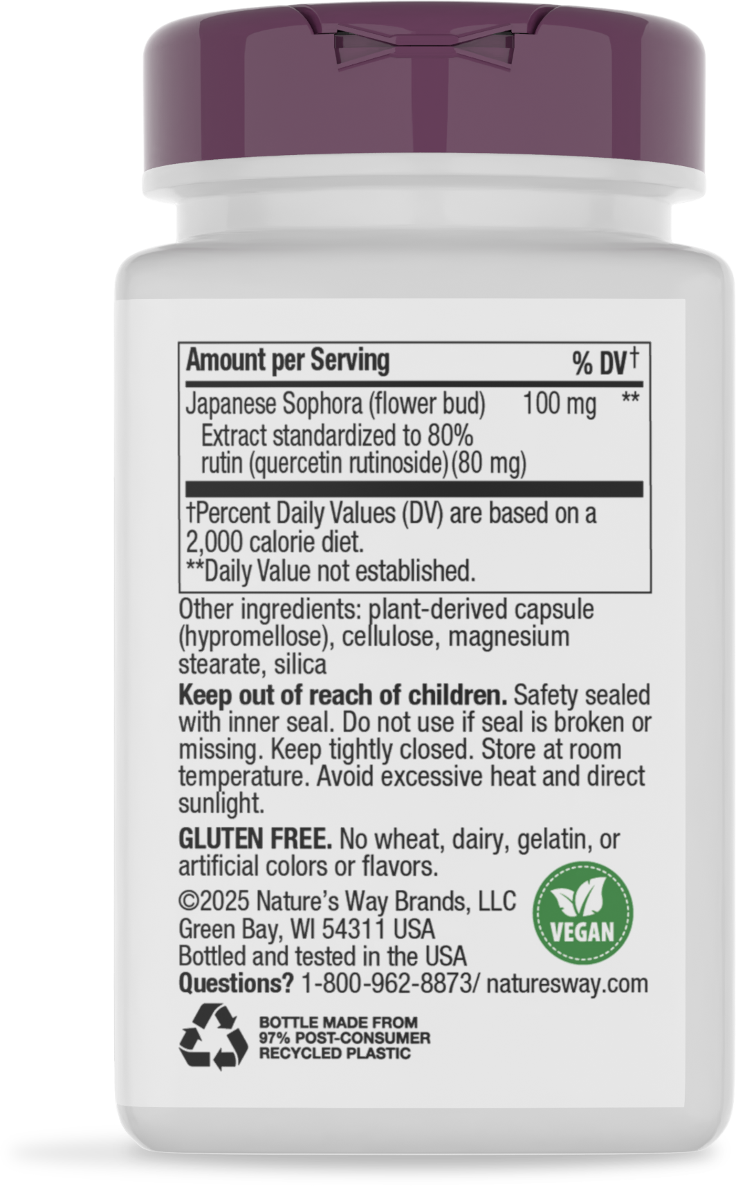 <{%360IMAGE3_03209%}>Nature's Way® | Hem-Care Premium Blend - back of pack
