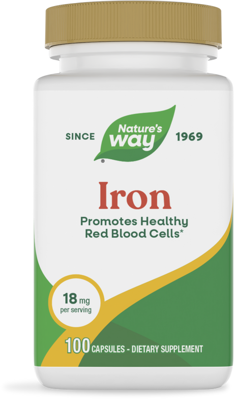 <{%PRIMARY_41041%}>Nature's Way® | Iron, 100 capsules