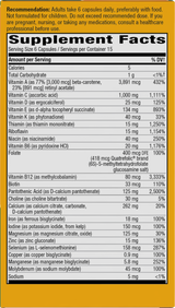 <{%360IMAGE1_15090%}>Nature's Way® | Alive! Max6 Potency Adult Complete Multivitamin - right side of pack