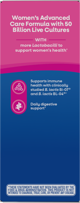 <{%360IMAGE3_10336%}>Nature's Way® | Fortify Optima Women's Advanced Care Probiotic - left side of pack