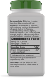 <{%360IMAGE1_12408%}>Nature's Way® | Echinacea - right side of pack