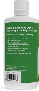<{%360IMAGE2_14282%}>Nature's Way® | Aloe Vera Inner Leaf Gel & Juice - left side of pack