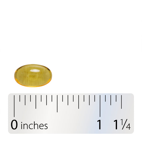 <{%360IMAGE4_40110%}>Nature's Way® | Vitamin A - Softgel and ruler