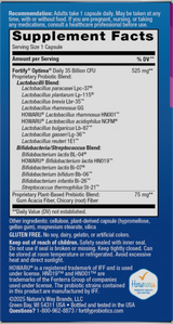 <{%360IMAGE5_15653%}>Nature's Way® | Fortify Optima Pre+Probiotic - right side of pack