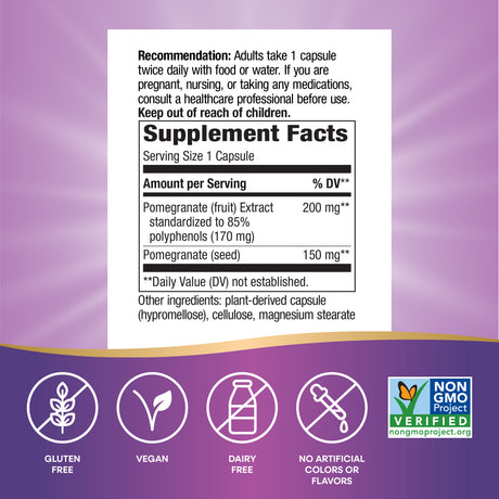 <{%MAIN4_15385%}>Nature's Way® | Pomegranate Standardized Extract