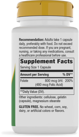 <{%360IMAGE1_40451%}>Nature's Way® | Folate - right side of pack