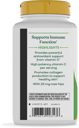 <{%360IMAGE2_40313%}>Nature's Way® | Vitamin C with Rose Hips Extra Strength - left side of pack