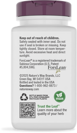 <{%360IMAGE3_10006%}>Nature's Way® | Forskohlii Standardized Extract - back of pack