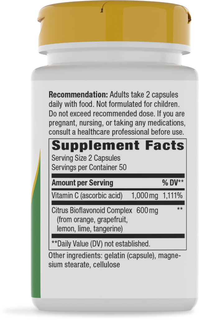 <{%360IMAGE1_40330%}>Nature's Way® | Vitamin C with Bioflavonoids - right side of pack