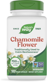 <{%PRIMARY_11600%}>Nature's Way® | Chamomile Flowers, 100 capsules