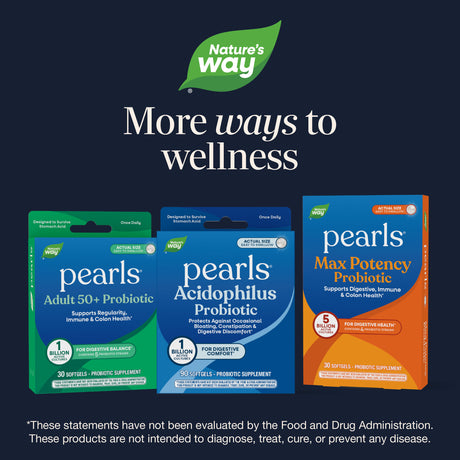 <{%MAIN12_04299%}>Nature's Way® | Pearls Acidophilus Probiotic