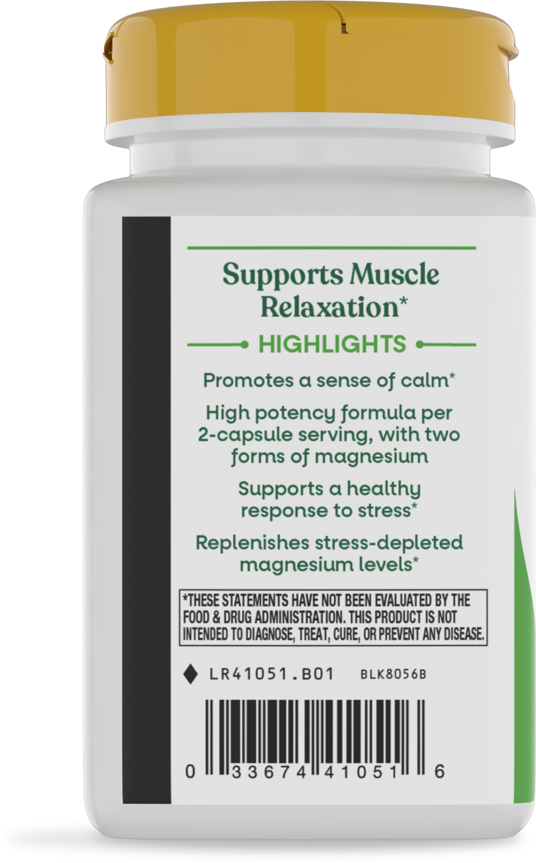 <{%360IMAGE2_41051%}>Nature's Way® | Magnesium Complex - left side of pack