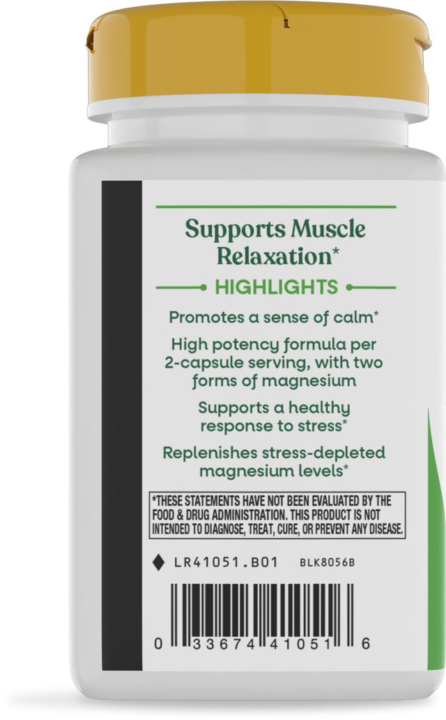<{%360IMAGE2_41051%}>Nature's Way® | Magnesium Complex - left side of pack