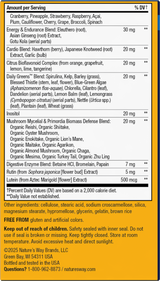 <{%360IMAGE5_15685%}>Nature's Way® | Alive! Men's Ultra Multivitamin - back of pack
