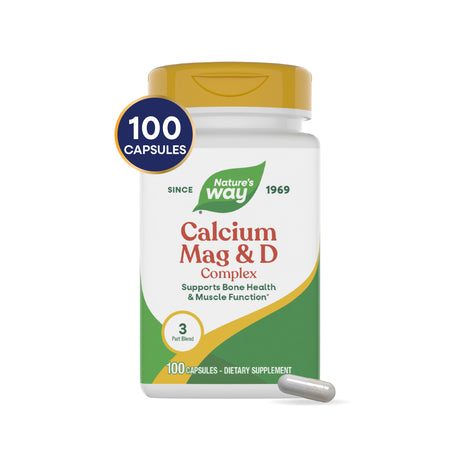 <{%MAIN12_41420%}>Nature's Way® | Calcium-Magnesium-Vitamin D