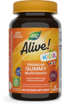 <{%PRIMARY_15789%}>Nature's Way® | Alive! Premium Kids Gummy Multivitamin, 90 gummies, Cherry, Orange & Grape
