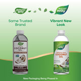<{%MAIN7_15858%}>Nature's Way® | Liquid Coconut Oil - package updates old to new
