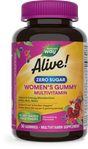 <{%PRIMARY_14618%}>Nature's Way® | Alive! Zero Sugar Women's Gummy Multivitamin, 50 gummies, Strawberry