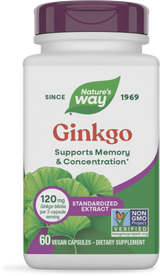 <{%PRIMARY_61600%}>Nature's Way® | Ginkgo, 60 capsules