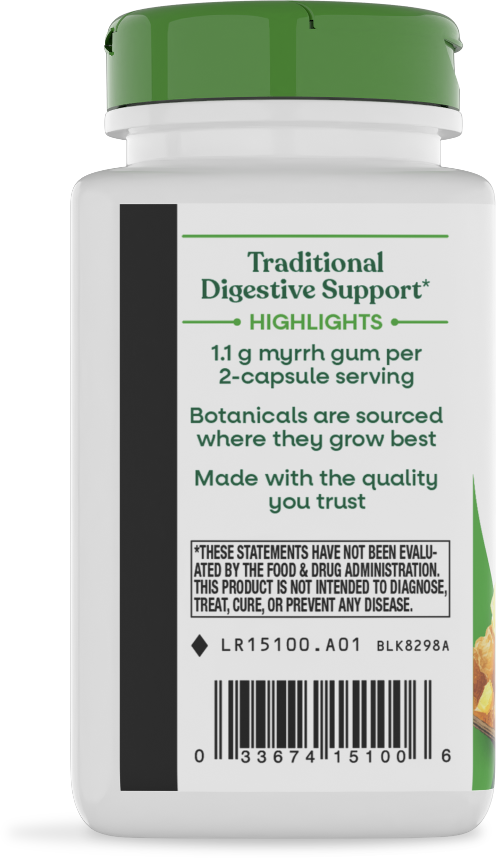 <{%360IMAGE2_15100%}>Nature's Way® | Myrrh Gum Tree Resin - left side of pack
