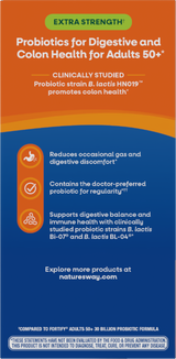 <{%360IMAGE3_11582%}>Nature's Way® | Fortify Daily Pre+Probiotic Age 50+ - left side of pack