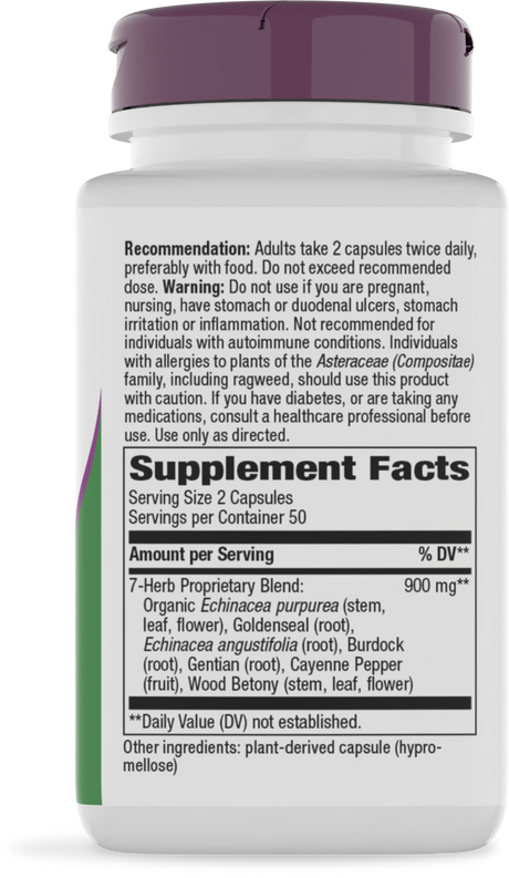 <{%360IMAGE5_415%}>Nature's Way® | Echinacea Goldenseal Premium Blend - right side of pack