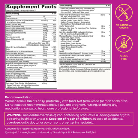 <{%MAIN5_15543%}>Nature's Way® | Alive! Max3 Potency Women's Complete Multivitamin